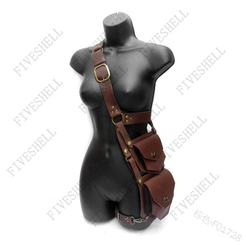 Men'S Viking Accessories - Ceinture en PU de taille de