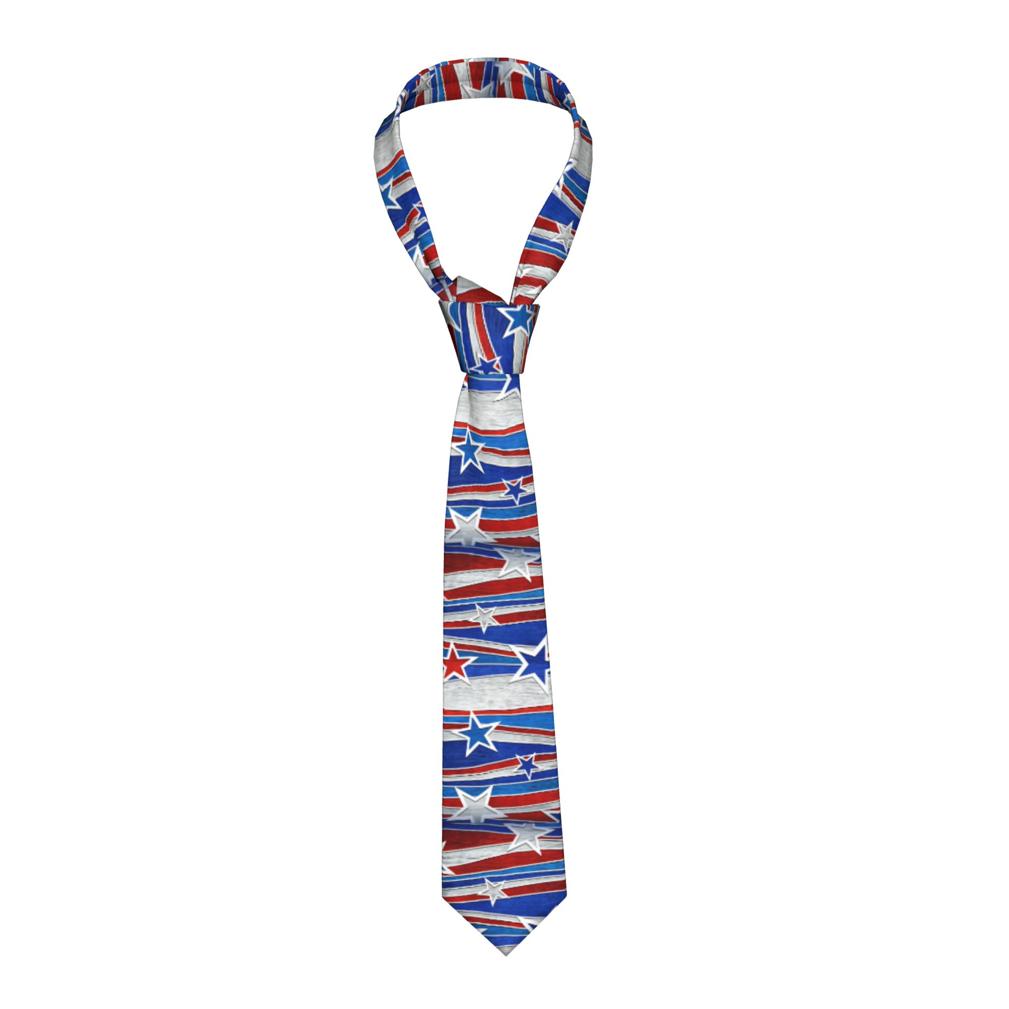 Quality Men'S Accessories - Cravate à rayures drapeau français, cravates