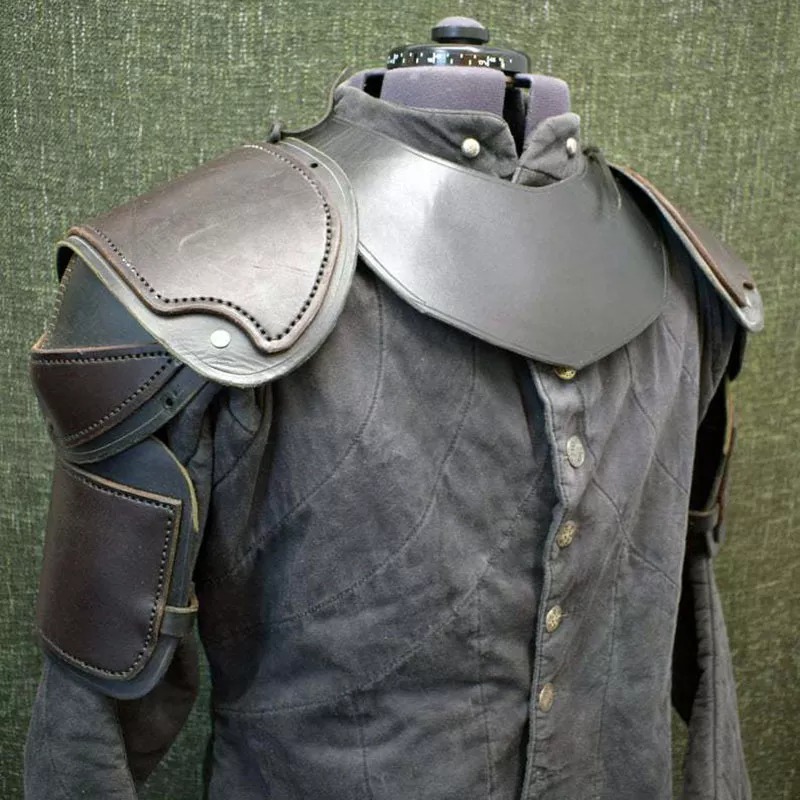 Men'S Viking Accessories - Chevalier Viking médiéval guerrier garde d'épaule