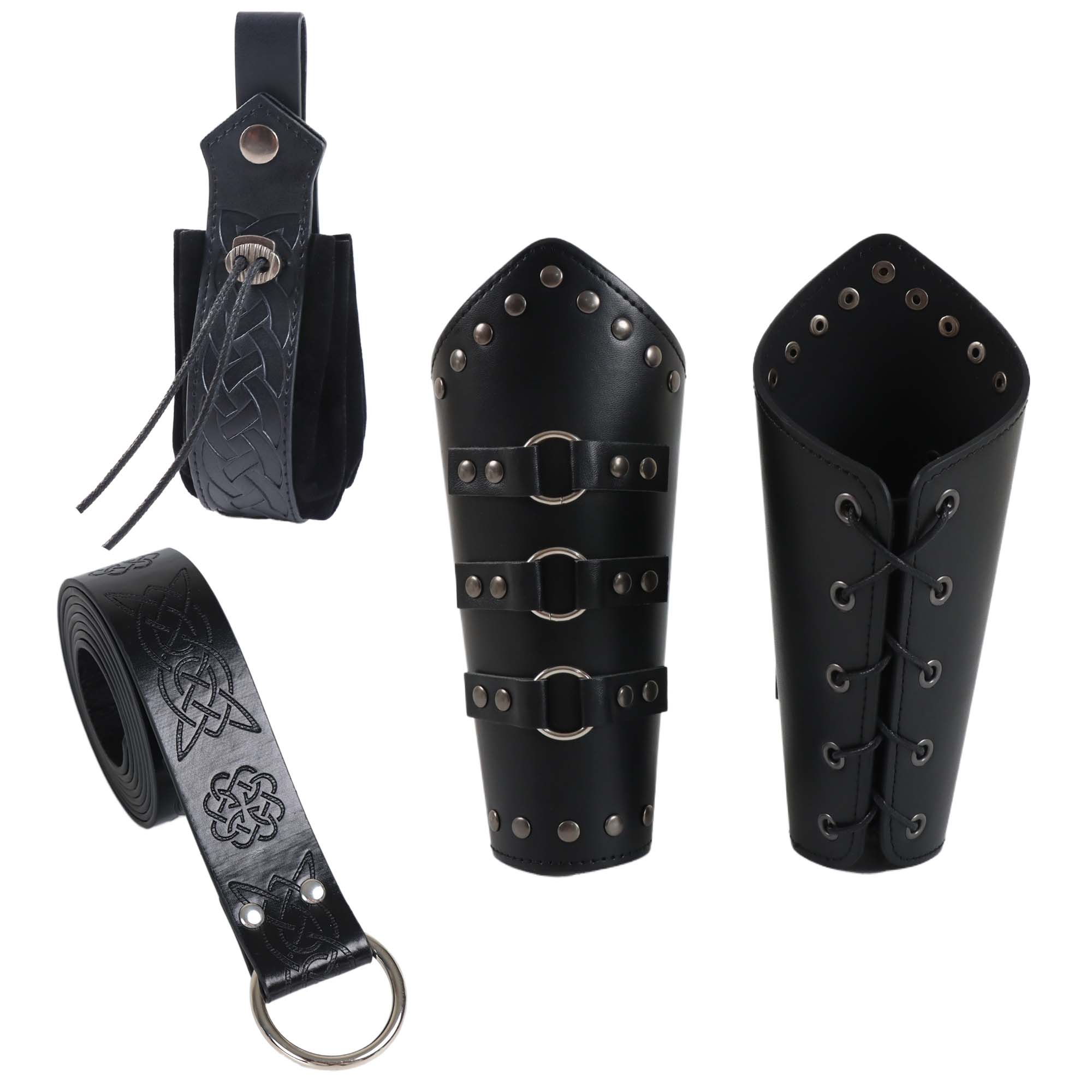 Armure de Bras en Cuir PU pour - Men'S Viking Accessories avis et prix