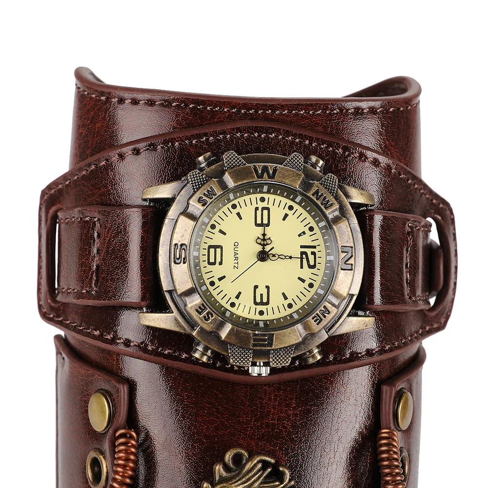 Steampunk Clock Gear Armure Br - Men'S Viking Accessories avis et prix