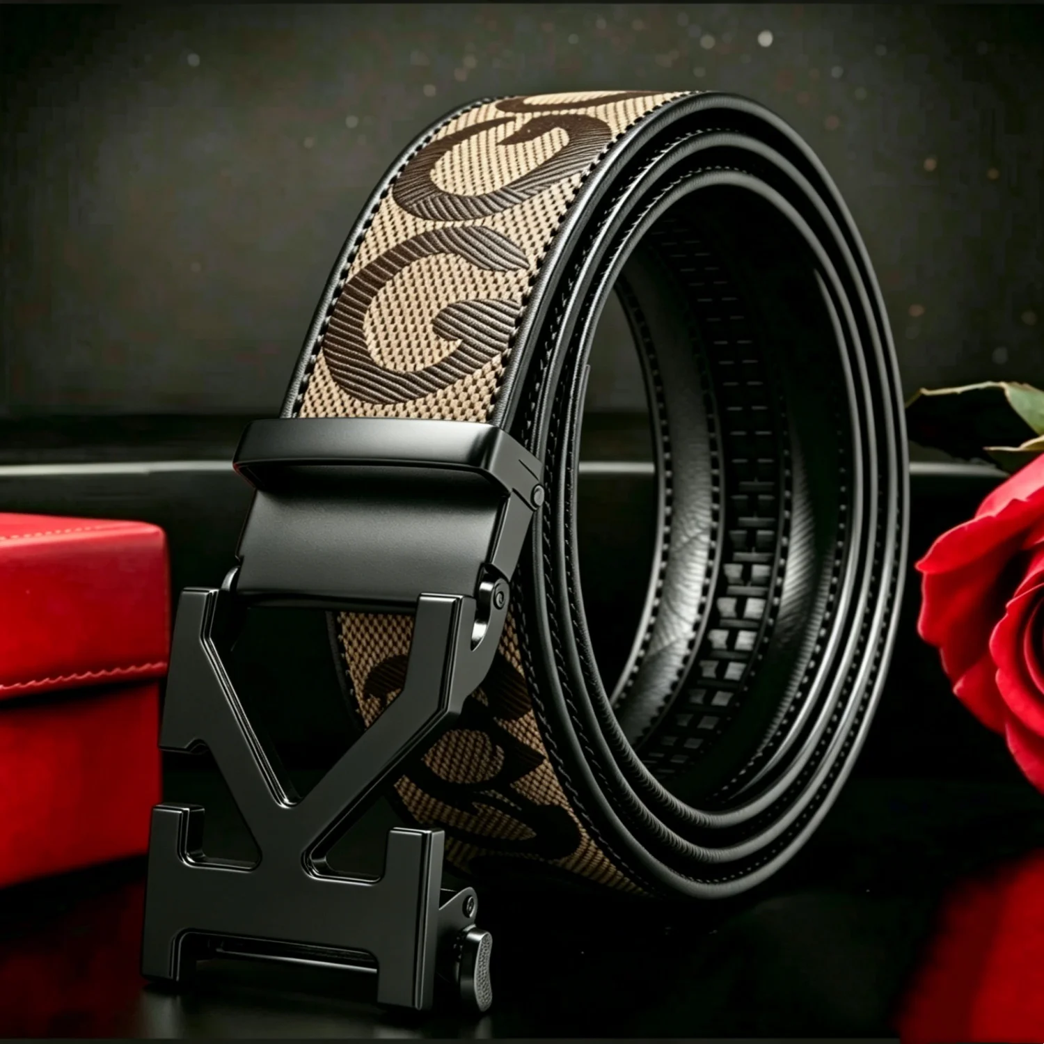 Ceinture POYYAS élégante en mé - Men'S Accessories Designer avis et prix