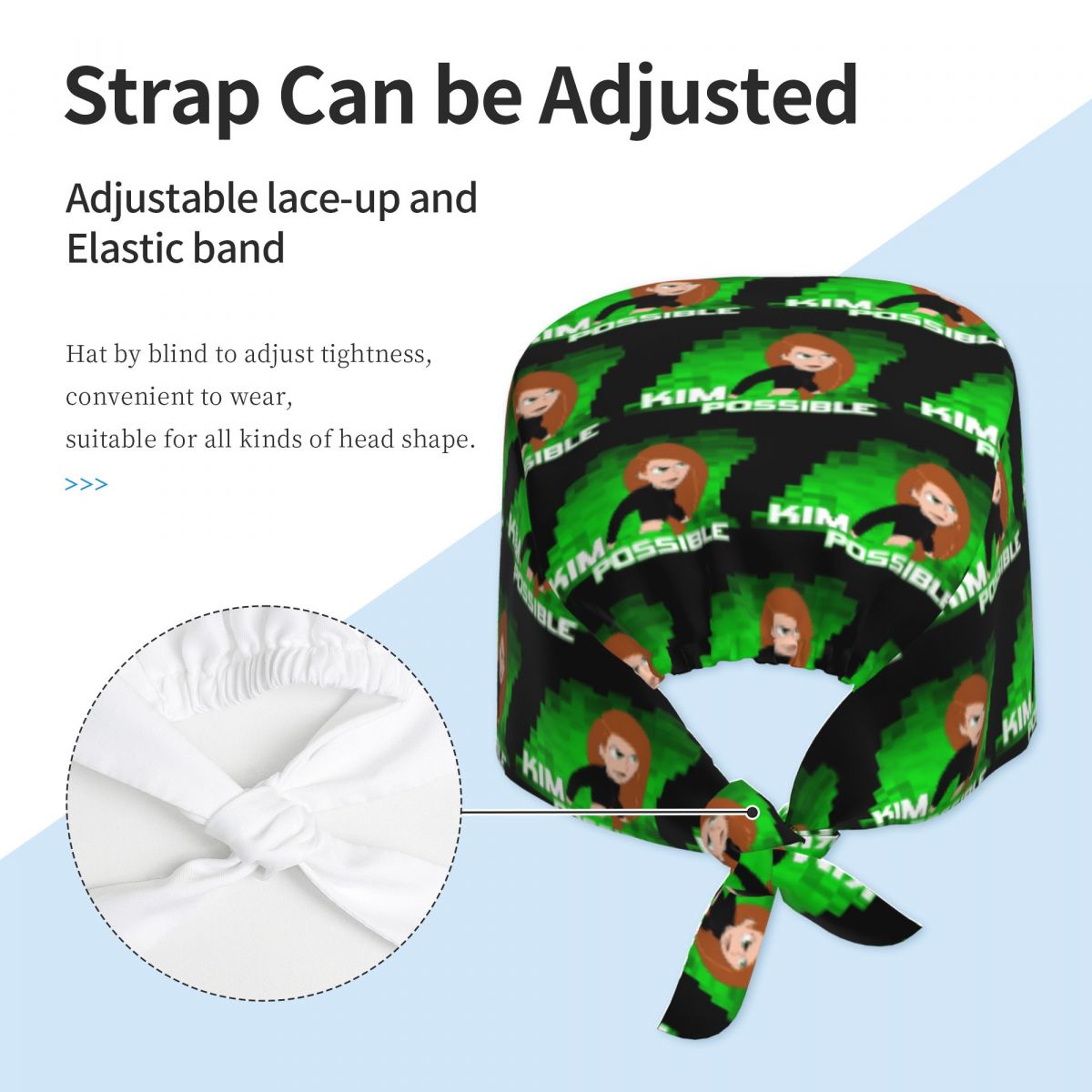 Kim Possible Anime Green Light - Men'S Accessories Designer avis et prix